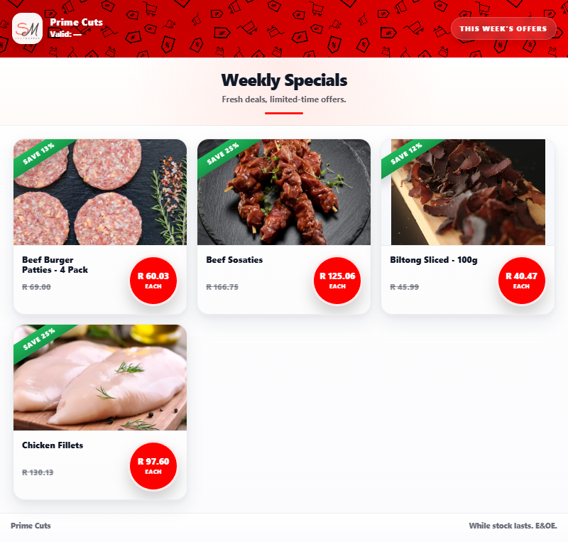 ShoppingMaster pamphlet example screenshot